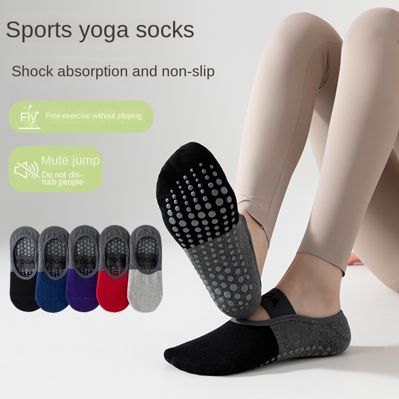 Pilates & Yoga Unleashed International Academy - 5 pairs Cross-Border Professional Yoga Socks,