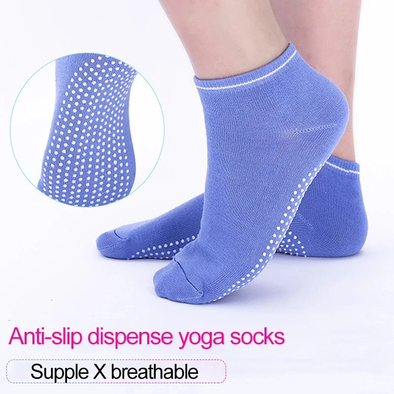 Pilates Yoga Sport - 1-4Pair Cotton Yoga Socks Women Ladies