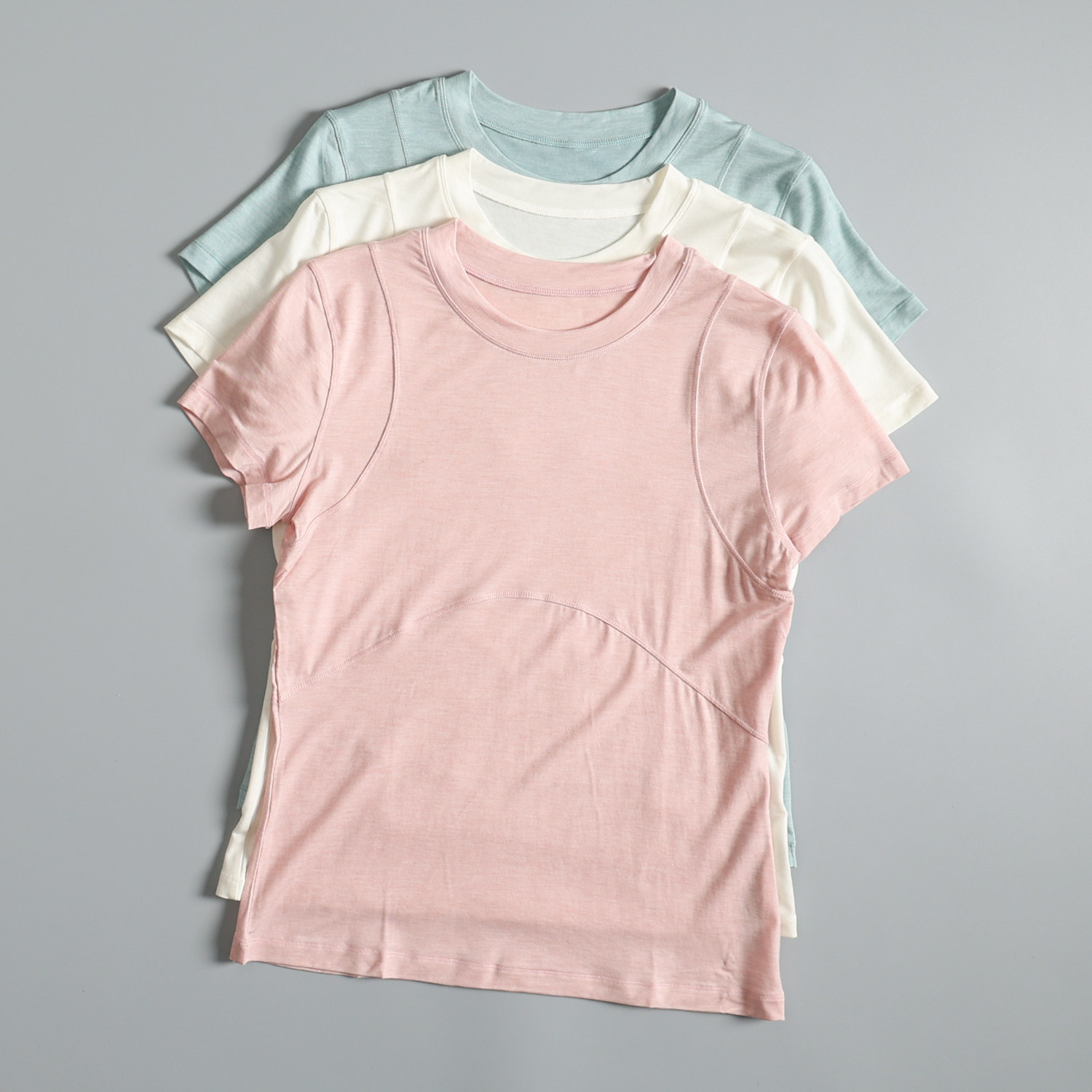 Pilates Yoga Morning - Breathable thin yoga wear T-shirt for