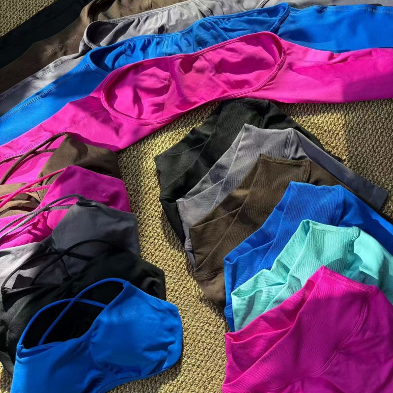 Pilates Yoga Outfit - Women's High Stretch Gym Sportswear Vision