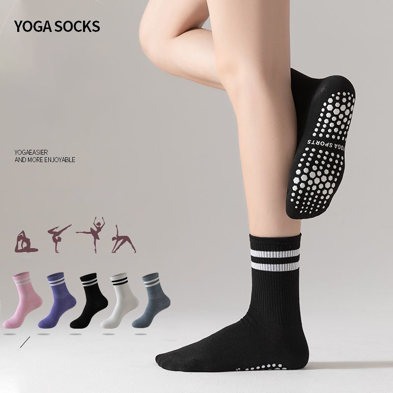 Pilates & Yoga Unleashed International Academy - Dreamlikelin 1 Pair Women's Mid-Calf Yoga