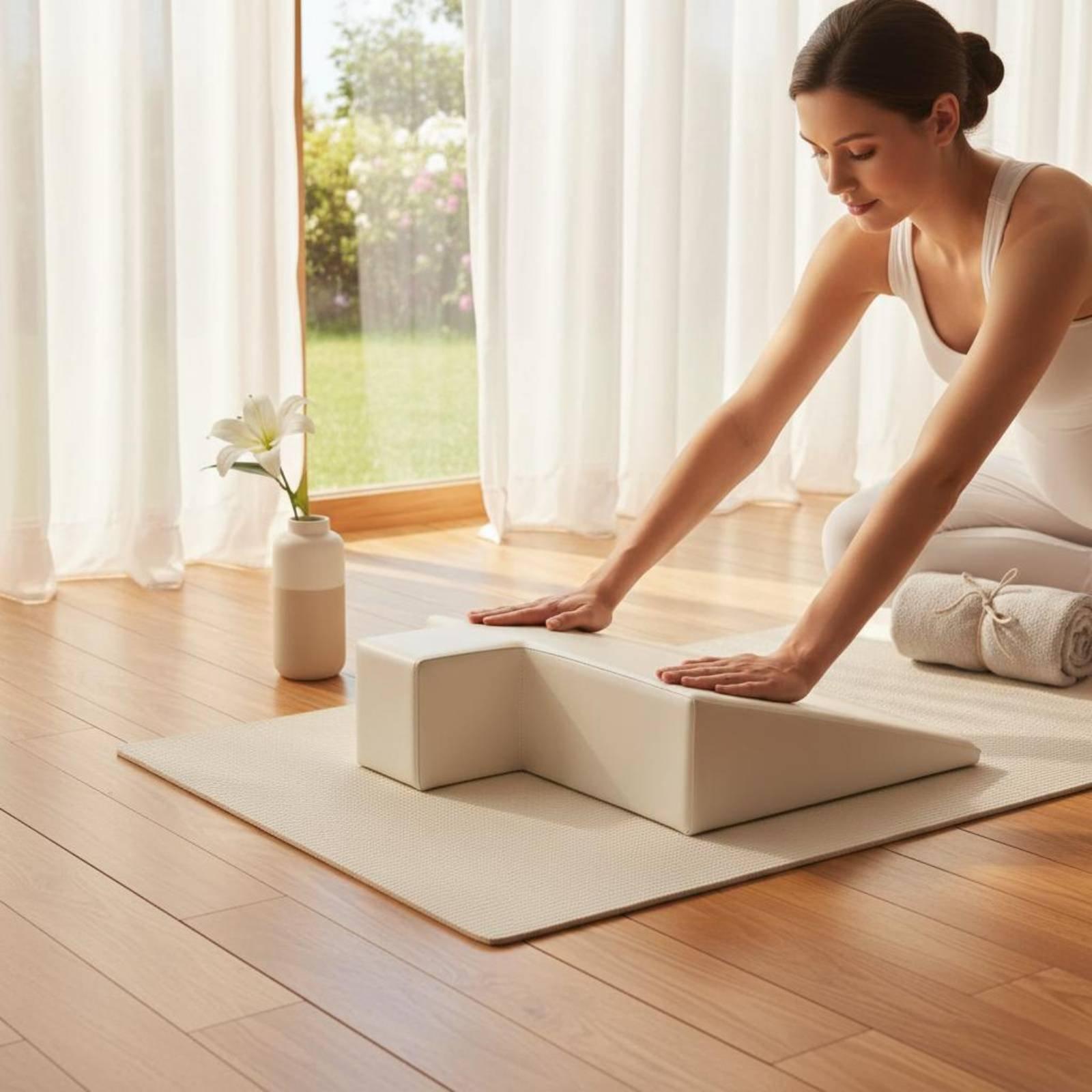 Pilates & Yoga Unleashed International Academy - Maternity Support Cushion Dense Foam Exercise