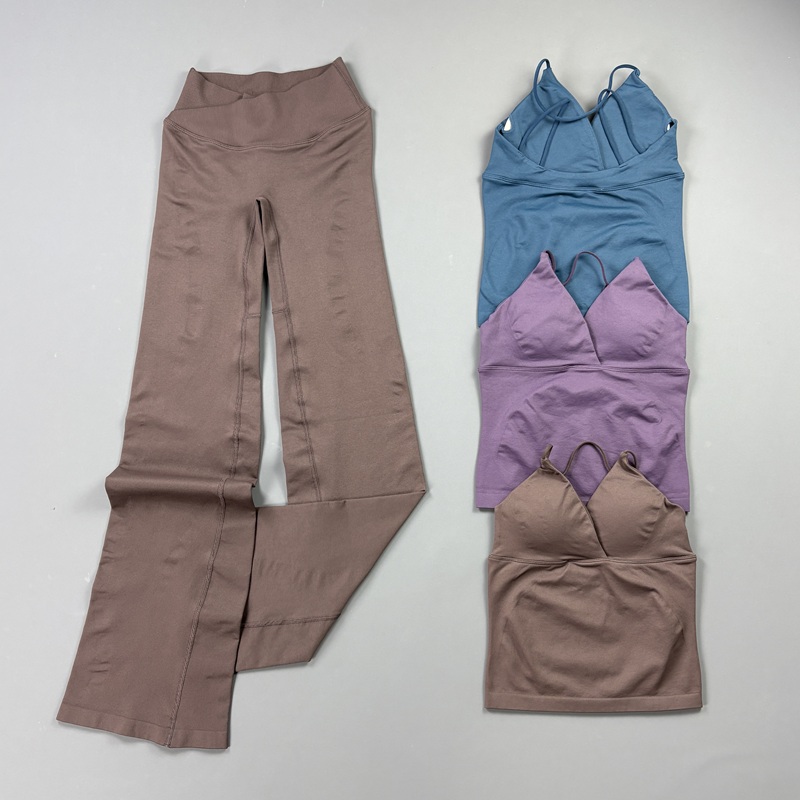 Pilates Yoga Sport - 2Pcs Women Seamless Yoga Workout Sets
