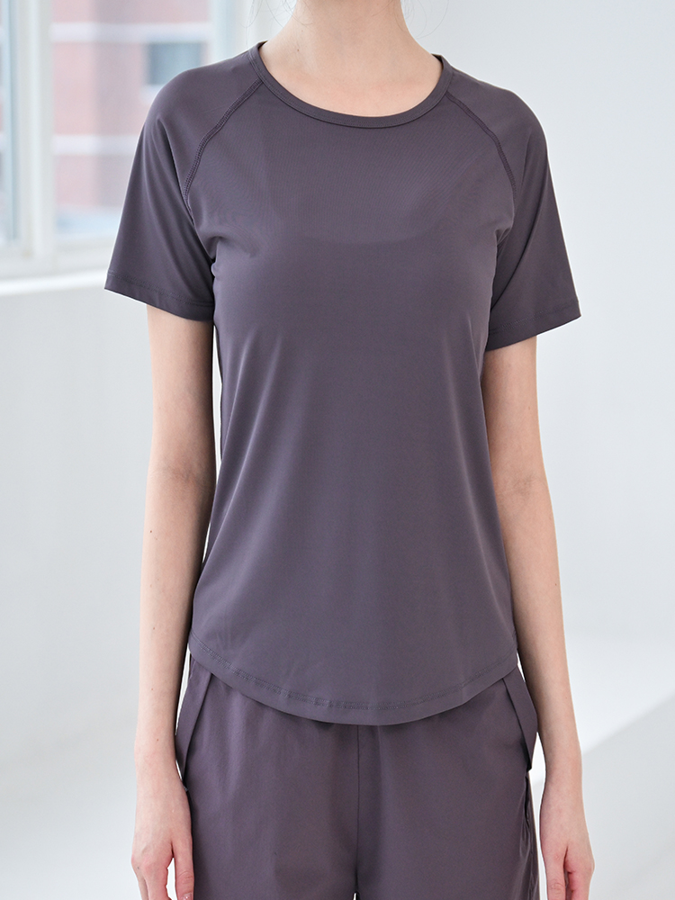 Breathable Thin Yoga T-Shirt f - Pilates Yoga Morning 评论和价格