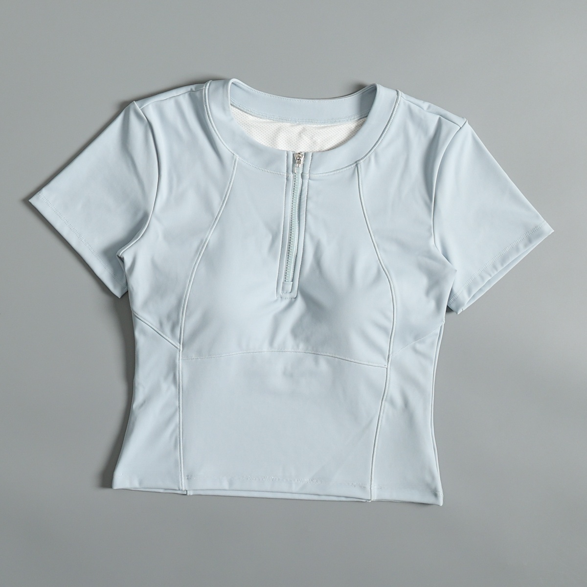 Women's Sporty Half-Zip Short  - Pilates Yoga Morning 评论和价格