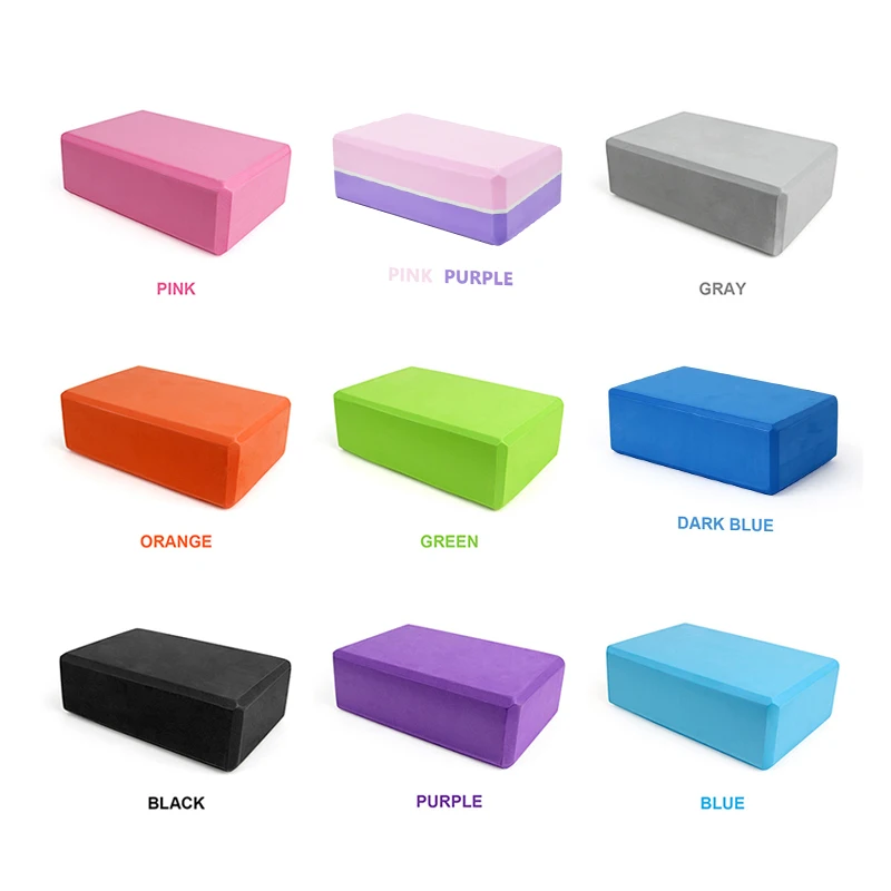 EVA Foam Yoga Block Props Bric - Pilates Yoga Block 评论和价格