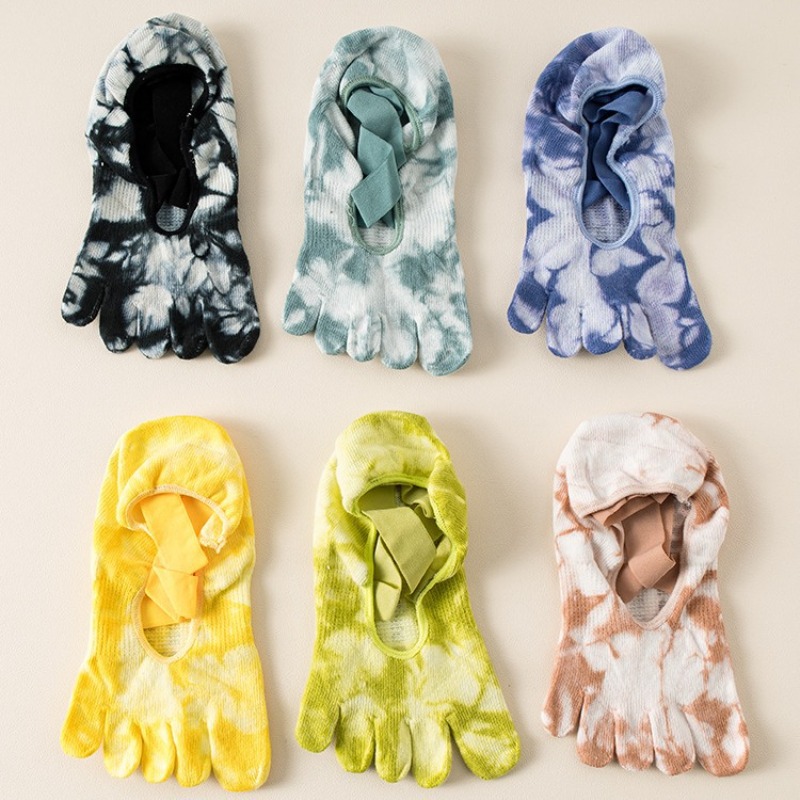 Women Five Toe Socks Women Bac - Pilates With Yoga 评论和价格