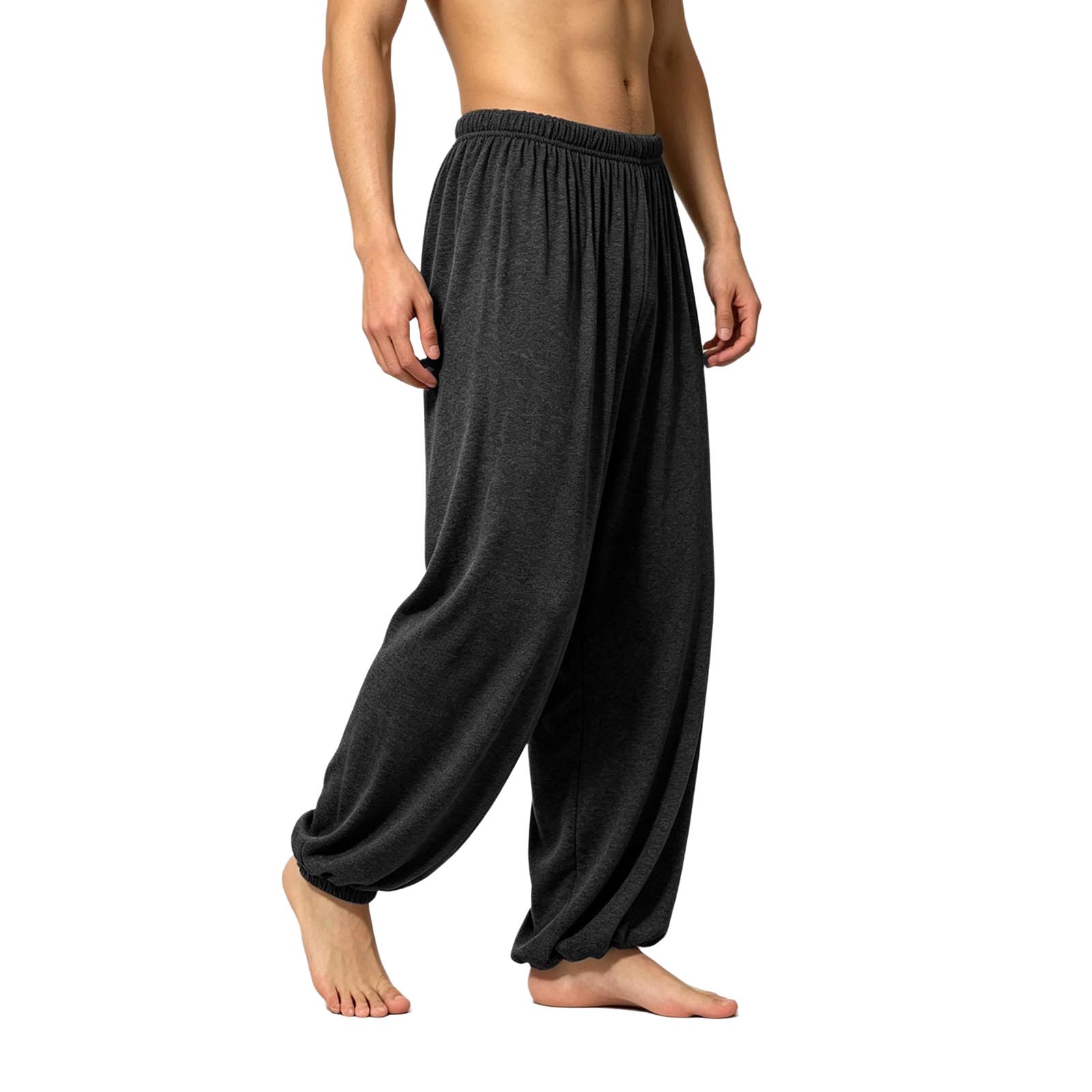 Men Moisture Wicking Yoga Pant - Pilates Yoga Morning 评论和价格