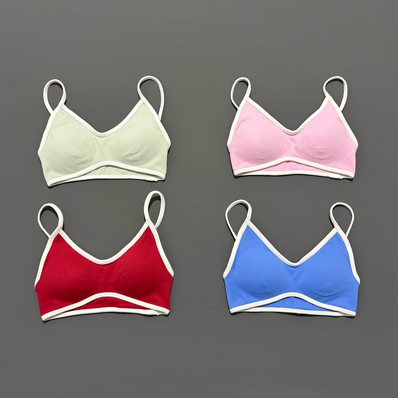 Women Sports Bra Adjustable Hi - Pilates Yoga Wrap Top 评论和价格