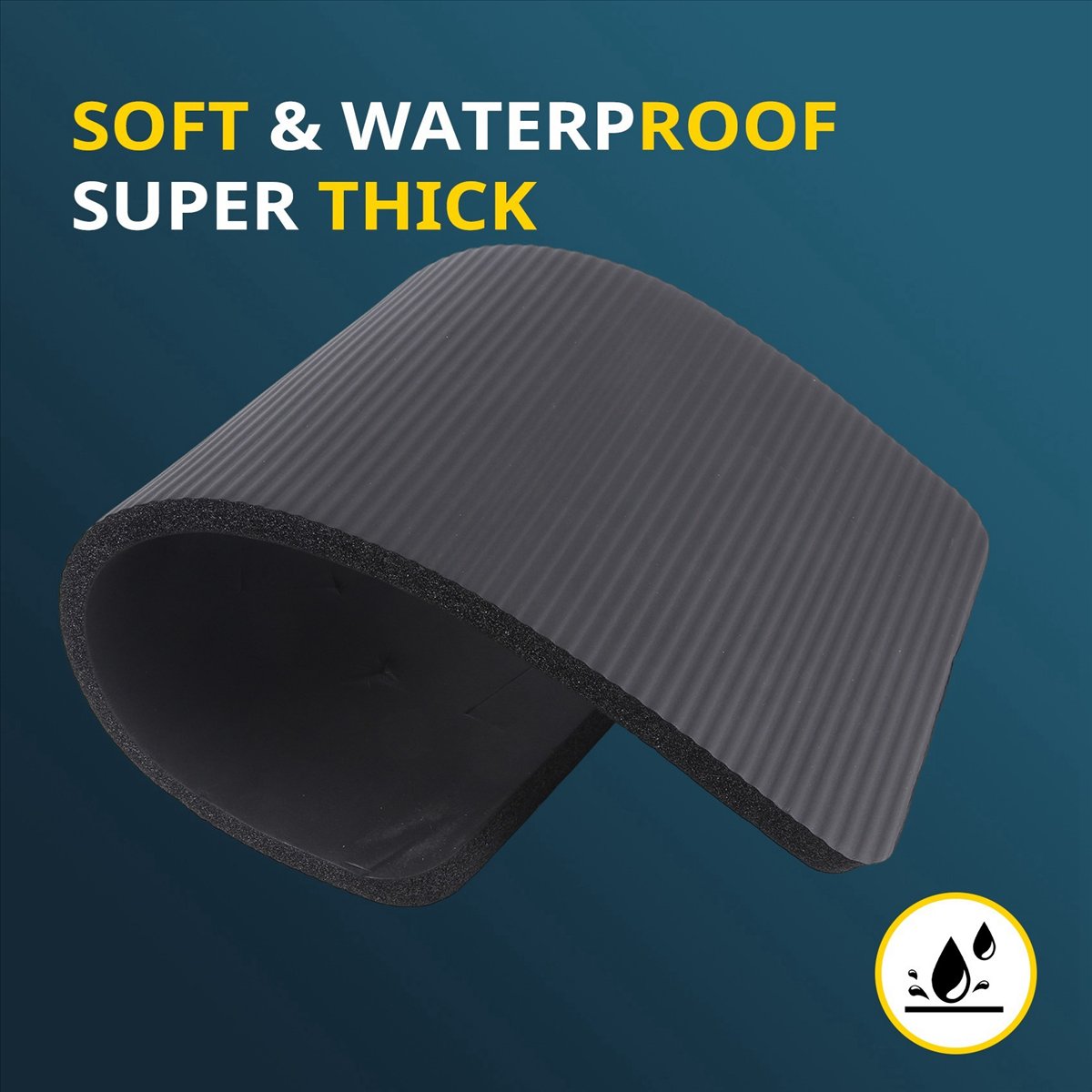 Doings 15MM Thick Yoga Mat Com - Pilates Yoga Knee Pads 评论和价格