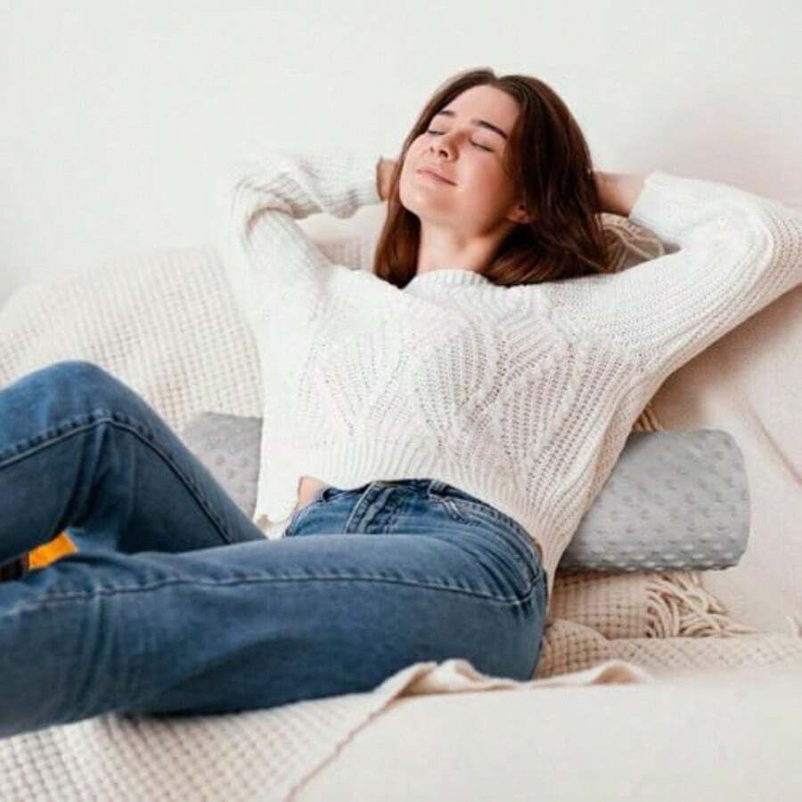 Cervical Neck Roll Pillow Memo - Bolster Cushion Round 评论和价格