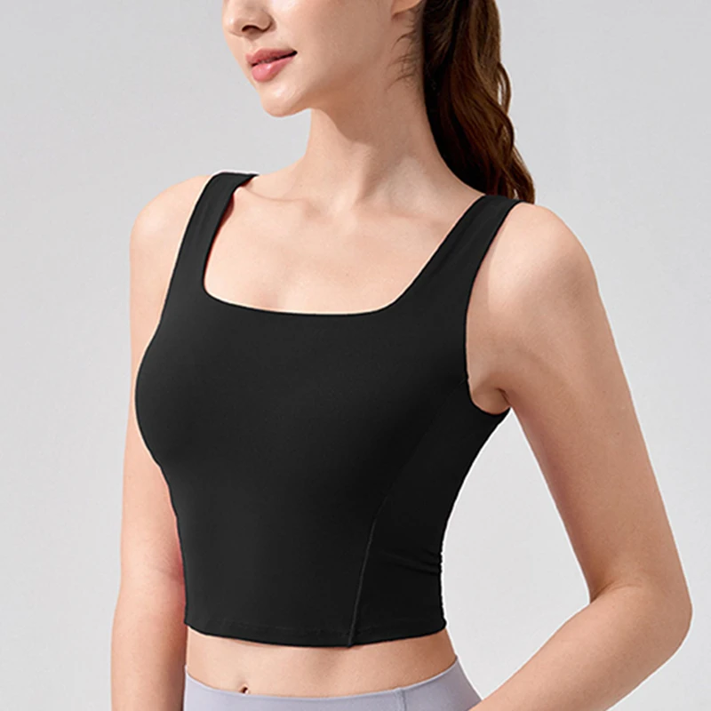 Women's Sports Yoga Vest Squar - Pilates Yoga One 评论和价格
