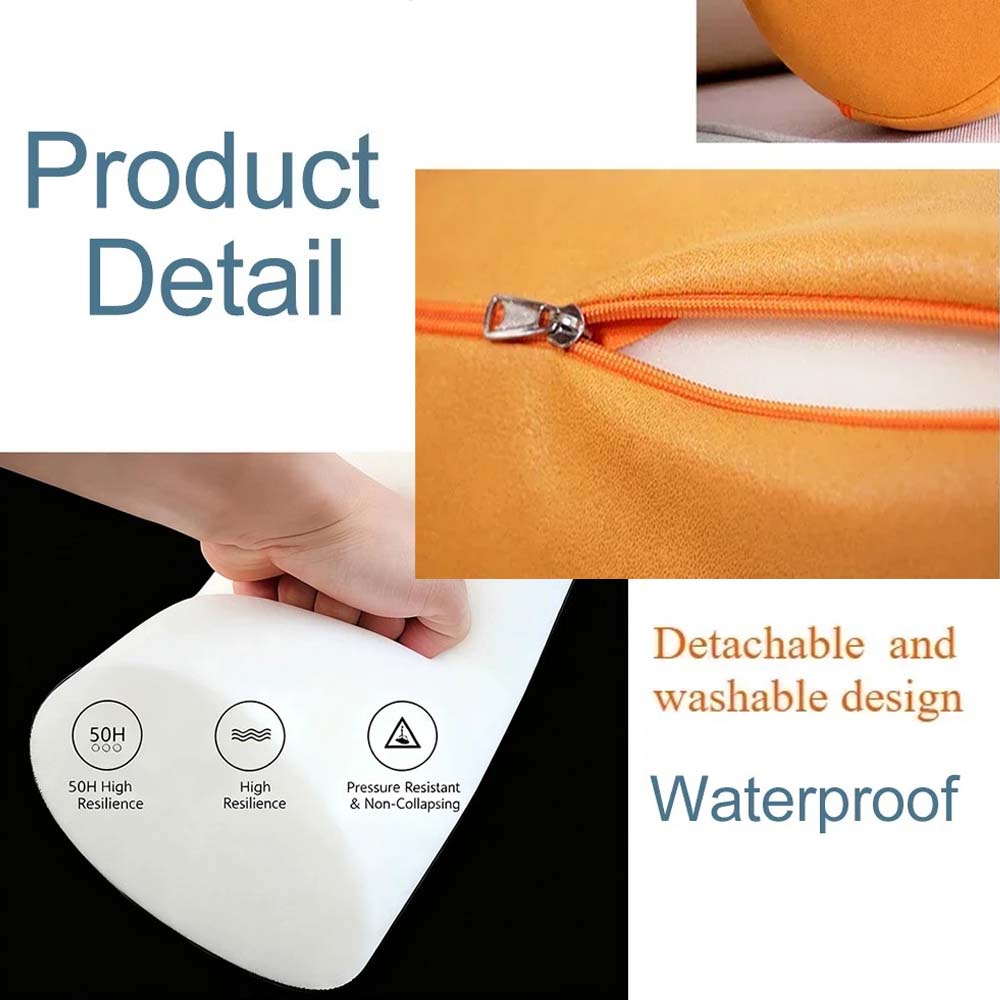 Ergonomic Cylindrical Lumbar P - Bolster Cushion Round 评论和价格
