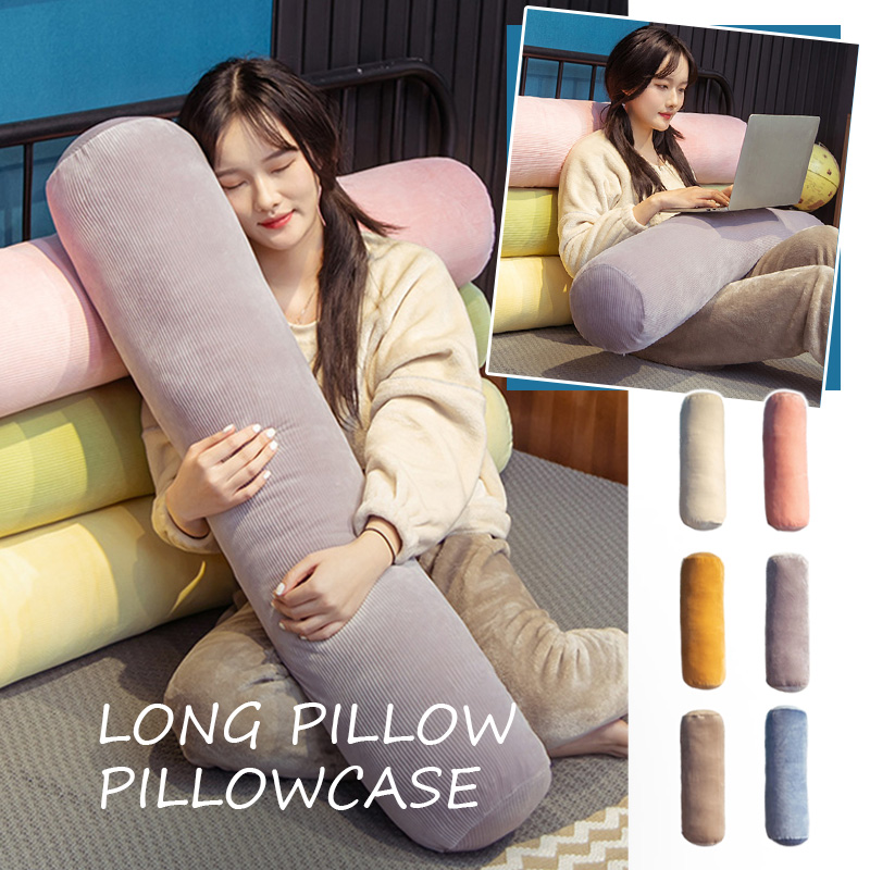 Soft Long Cylindrical Pillowca - Bolster Cushion Round 评论和价格