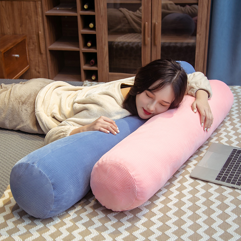 Soft Long Cylindrical Pillowca - Bolster Cushion Round 评论和价格