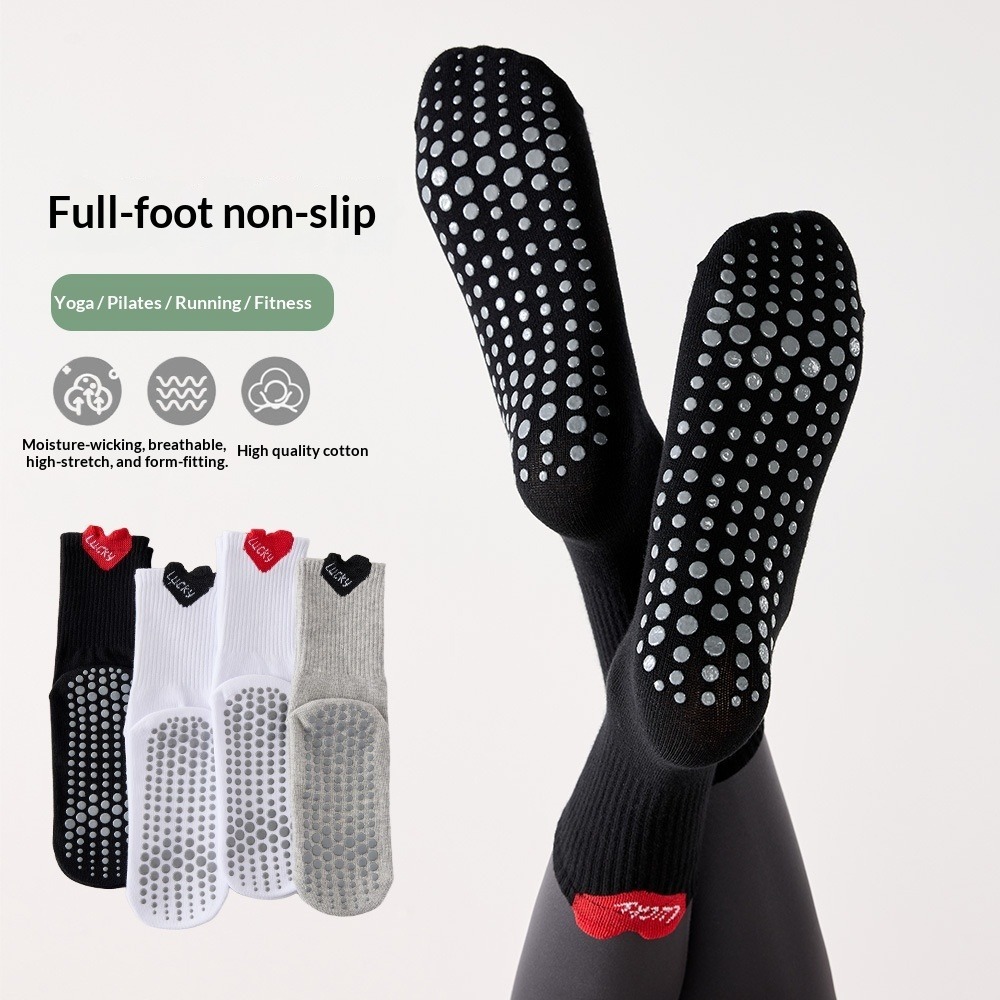 Women's Mid-Calf Sport Socks P - Pilates Yoga Sport 评论和价格