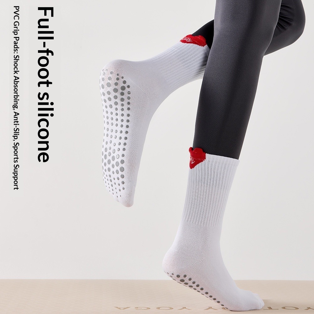Women's Mid-Calf Sport Socks P - Pilates Yoga Sport 评论和价格