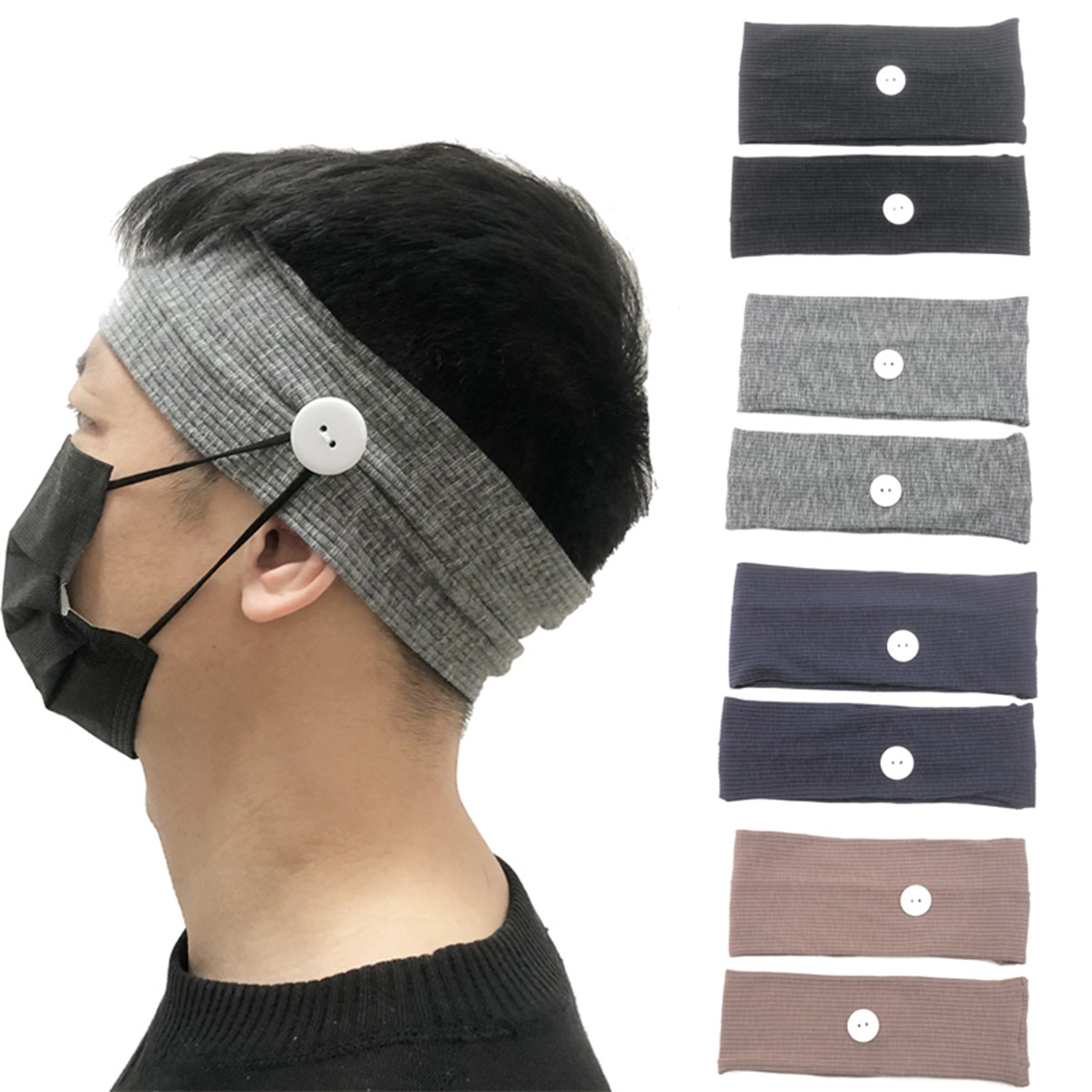 2Pcs Yoga Headband One Size Fi - Pilates Yoga One 评论和价格