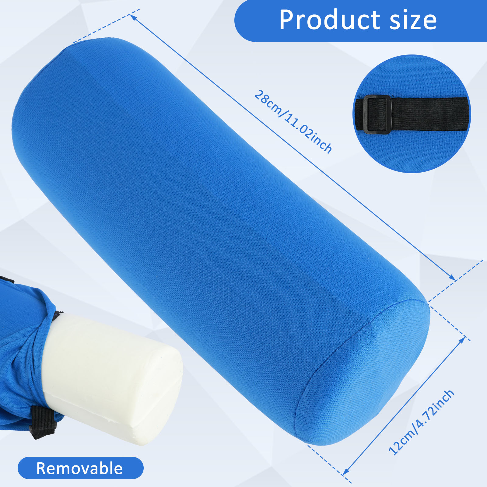 Round Lumbar Support Roll Memo - Bolster Cushion Round 评论和价格