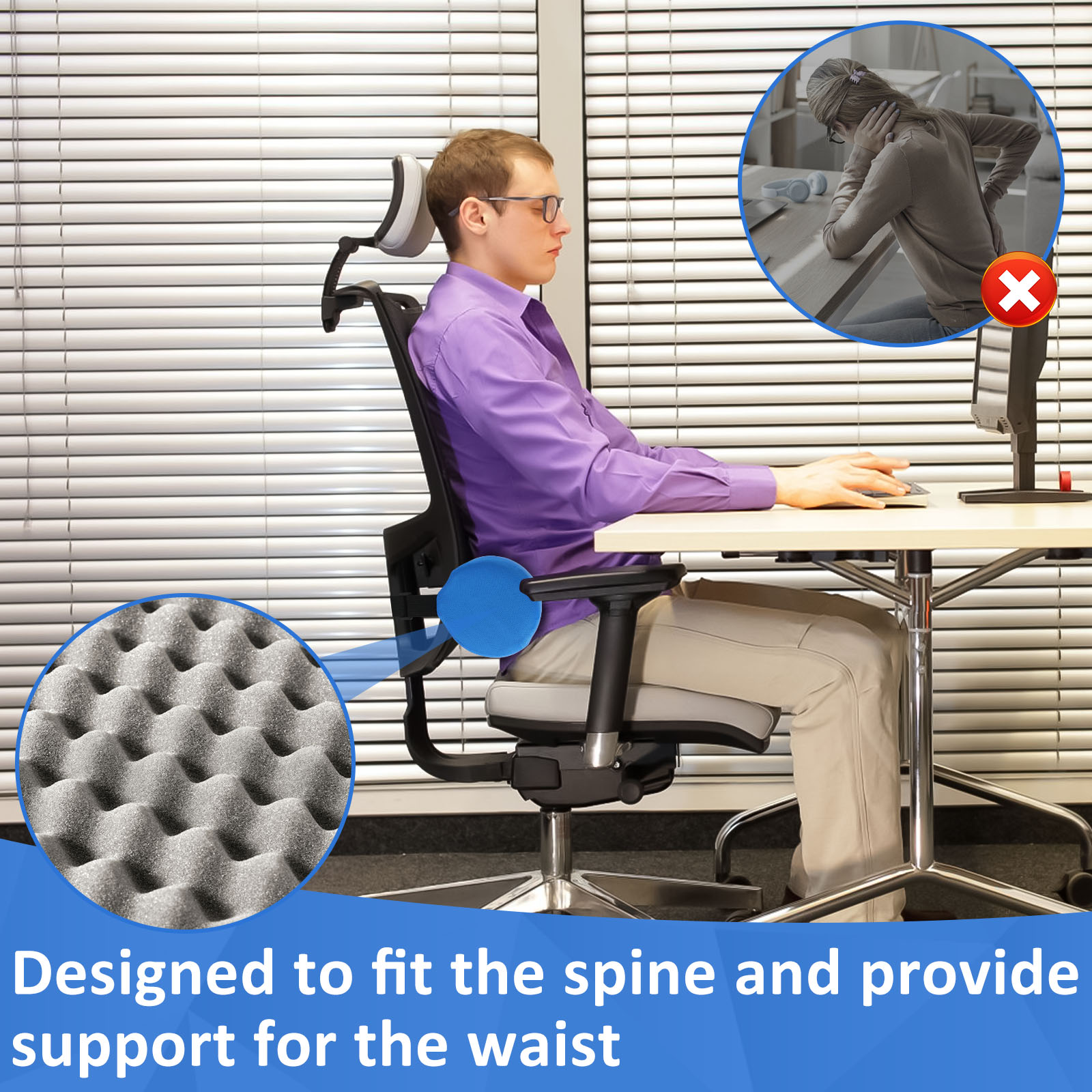 Round Lumbar Support Roll Memo - Bolster Cushion Round 评论和价格