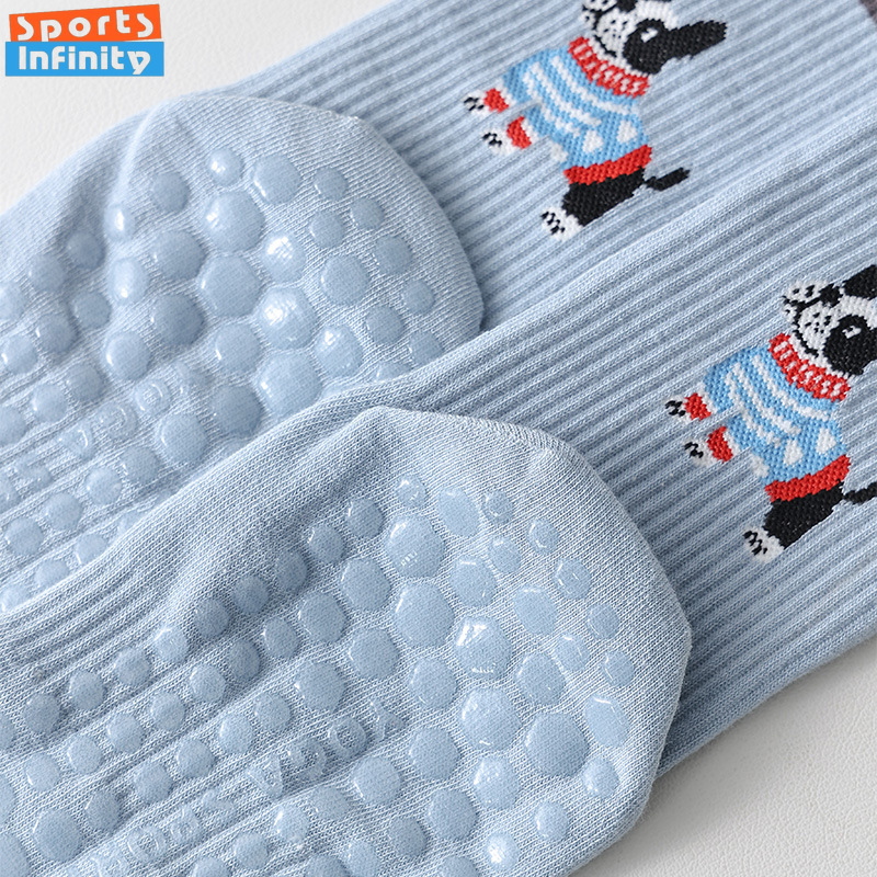 Cute Dog Print Yoga Socks Anti - Pilates Yoga Sport 评论和价格