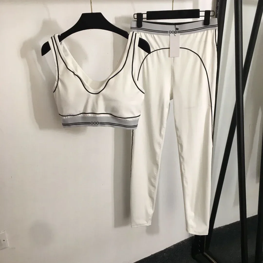 Tank Top and Pants Two Piece B - Pilates Yoga Outfit 评论和价格