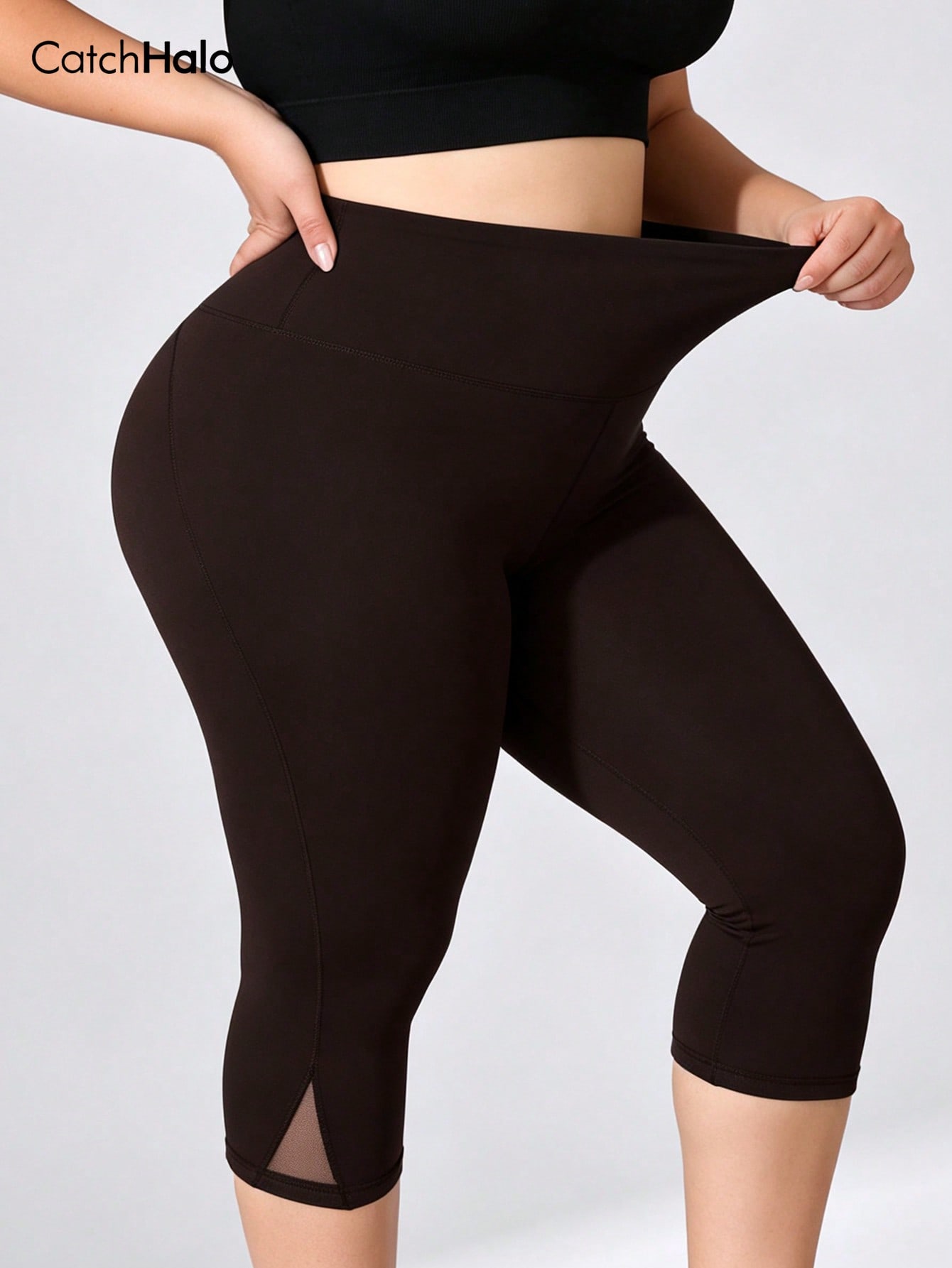 Plus Size Gym Leggings Women M - Pilates Yoga Outfit 评论和价格