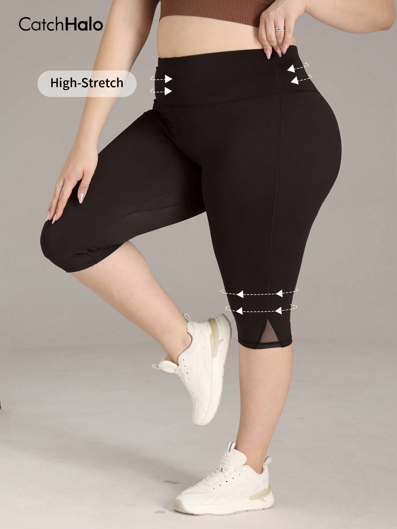 Plus Size Gym Leggings Women M - Pilates Yoga Outfit 评论和价格