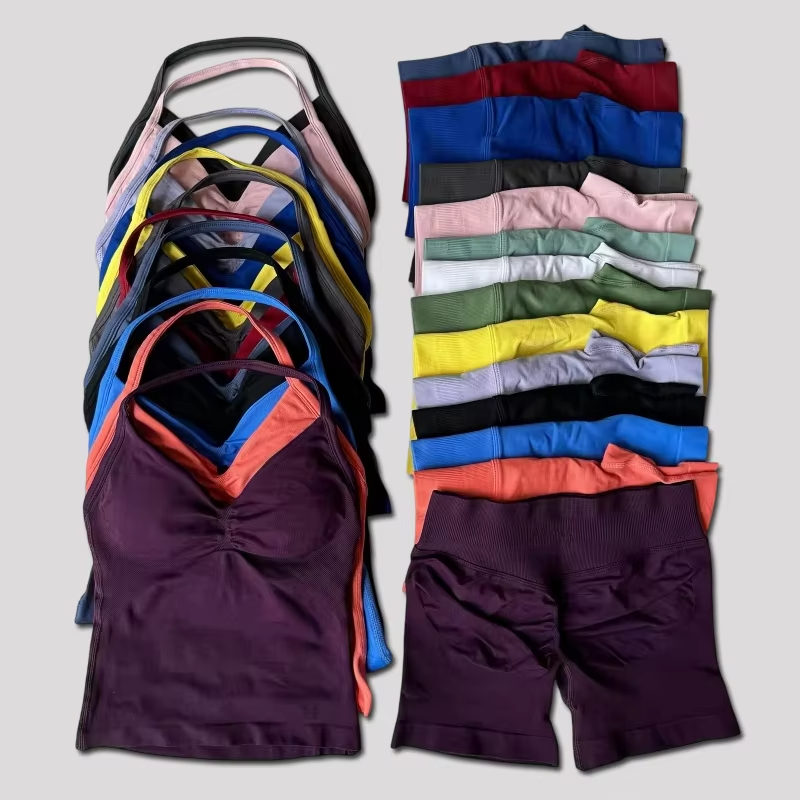 1-2 Pieces Gym Set Women Backl - Pilates Yoga Outfit 评论和价格