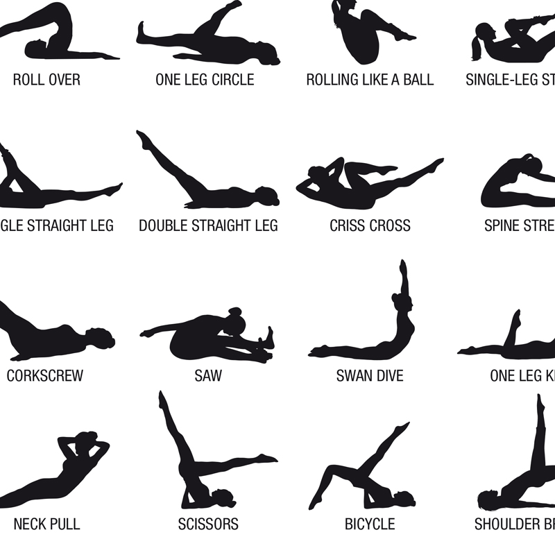 Frameless Pilates Workout Char - Pilates With Yoga 评论和价格