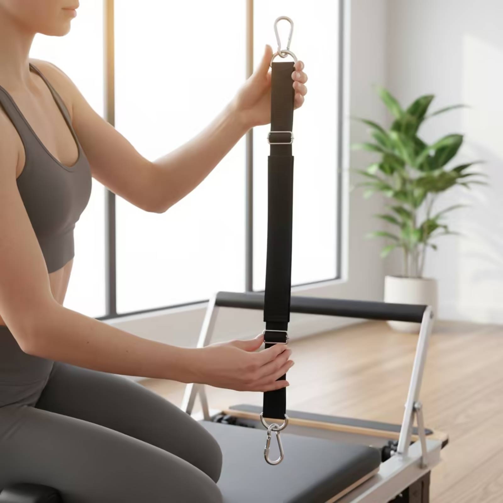 Adjustable Hook Strap Stitched - Pilates & Yoga Unleashed International Academy 评论和价格