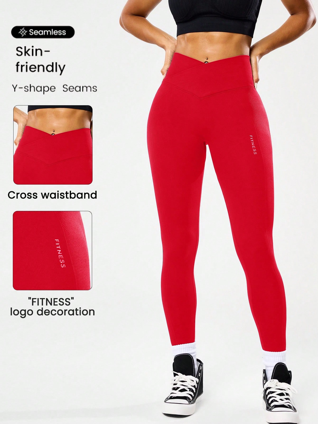 High-waisted seamless yoga leg - Pilates Yoga Outfit 评论和价格