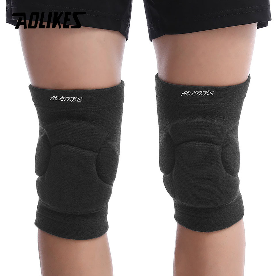 AOLIKES 1 Pair Sports Thickeni - Pilates Yoga Knee Pads 评论和价格