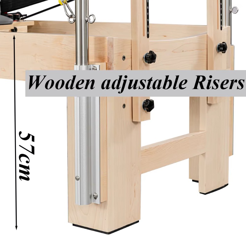 Factory  Wood Pilates Reformer - Pilates Yoga Combined 评论和价格