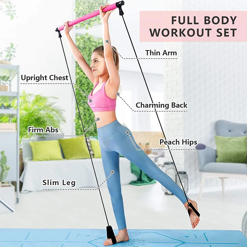 Fitness Bar Yoga Chest Expansi - Pilates Yoga Combined 评论和价格