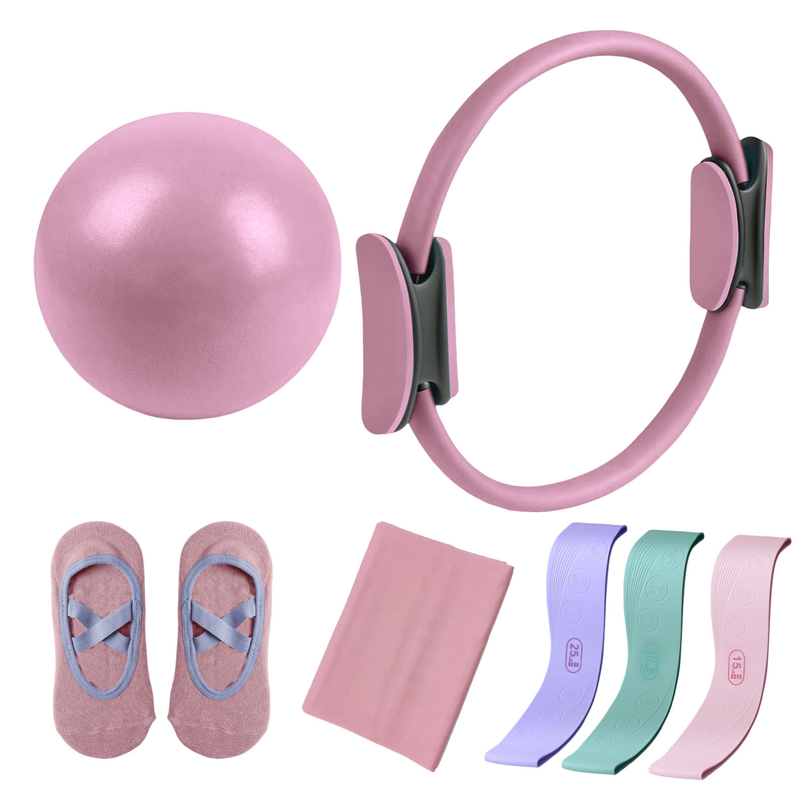 Pilates Circle Resistance Band - Pilates Yoga Combined 评论和价格